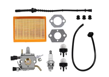 Akčná sada karburátor pre krovinorezy Stihl FS120 BT120 BT121 FS200 FS250 FS300 FS350 (OEM 41341200652 41341410300 41303506200 41302 41283580800)