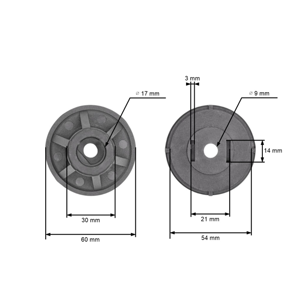 Držiak elektrického noža kosačky MTD Gutbrod Yardman (OEM 079-77-146)