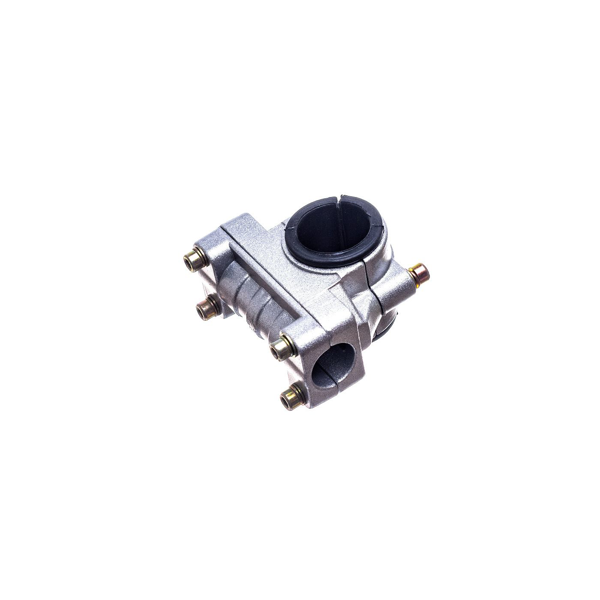 Držiak na riadidlá pre činské krovinorezy a krovinorezy z hobbymarketov s priemerom rúrky 28 mm