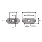 Držiak žacieho noža MTD Gutbrod Yardman Bolens (OEM 748-0376C)