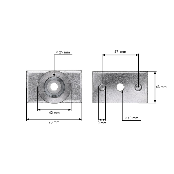 Držiak žacieho noža pre Husqvarna Craftsman Poulan Weed Eater Partner McCulloch Ryobi (OEM 532184590 532418373 532193707 532420097 184590)