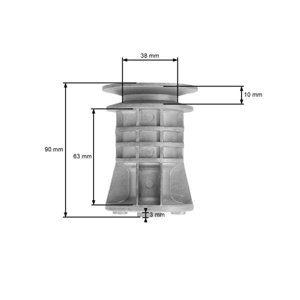 Držiak žacieho noža pre Husqvarna Jonsered Flymo Partner McCulloch MEP Marazini (OEM 581843101 531207848 10 2952 00 10 8313 00 10295200)
