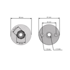 Držiak žacieho noža pre Husqvarna Jonsered Flymo Partner McCulloch MEP Marazini (OEM 581843101 531207848 10 2952 00 10 8313 00 10295200)