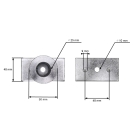 Držiak žacieho noža pre kosačky Husqvarna Jonsered Partner McCulloch Craftsman (OEM 532421176 532085543 532189179 189179 421176)