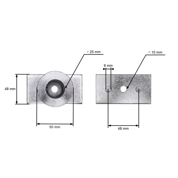 Držiak žacieho noža pre kosačky Husqvarna Jonsered Partner McCulloch Craftsman (OEM 532421176 532085543 532189179 189179 421176)