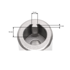 Držiak žacieho noža pre kosačky MTD Cub Cadet Wolf Troy-Bilt EFCO OLEO-MAC Oleomac (OEM 748-04096)