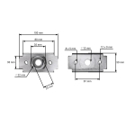 Držiak žacieho noža pre záhradné čínske kosačky a kosačky z hobbymarketov DAYE DYM 1578