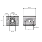 Držiak žacieho noža pre záhradné čínske kosačky a kosačky z hobbymarketov FAWORYT HORTUS TRYTON