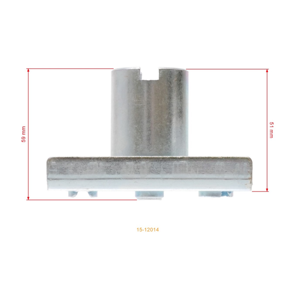 Držiak žacieho noža pre záhradné čínske kosačky a kosačky z hobbymarketov FAWORYT NAC URSUS LIDER GYK46 GYK51