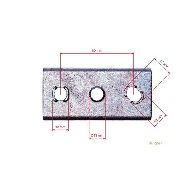 Držiak žacieho noža pre záhradné čínske kosačky a kosačky z hobbymarketov FAWORYT NAC URSUS LIDER GYK46 GYK51