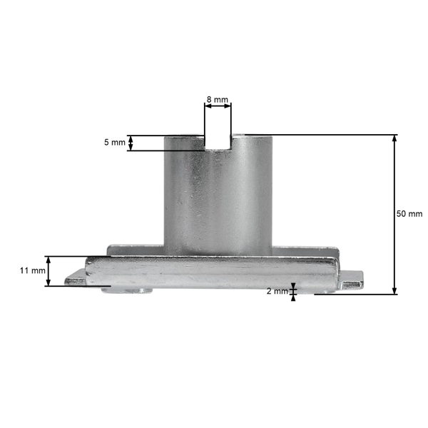 Držiak žacieho noža pre záhradné čínske kosačky a kosačky z hobbymarketov NAC (OEM WR65700 65704A WR65715)