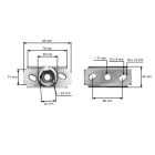 Držiak žacieho noža pre záhradné čínske kosačky a kosačky z hobbymarketov NAC (OEM WR65700 65704A WR65715)