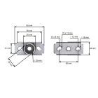 Držiak žacieho noža pre záhradné čínske kosačky a kosačky z hobbymarketov Victus Molgo Sandri Garden Agroma