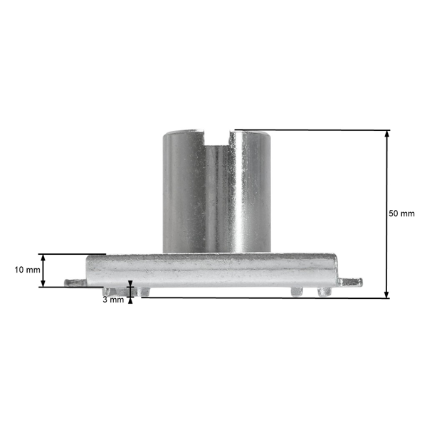 Držiak žacieho noža pre záhradné čínske kosačky a kosačky z hobbymarketov Victus Molgo Sandri