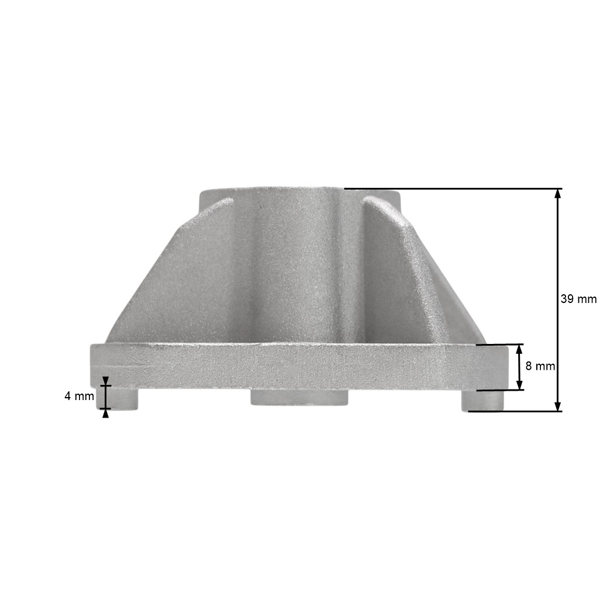 Držiak žacieho noža pre záhradné motorové kosačky Castel (OEM 89000003/0 22463255/1 22463015)