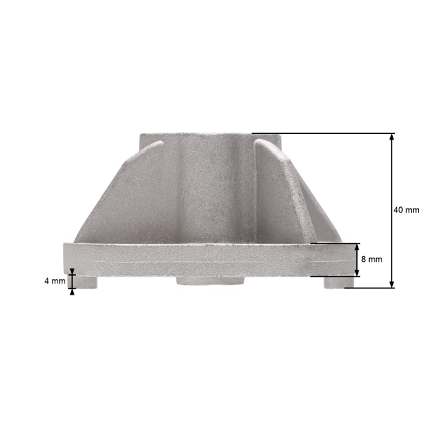 Držiak žacieho noža pre záhradné traktory Castel Garden Stiga Viking Honda Dolmar Brill Sabo Solo (OEM 25463200/0 1136-0221-01 1134-9159-01 664 463 200 25463200)