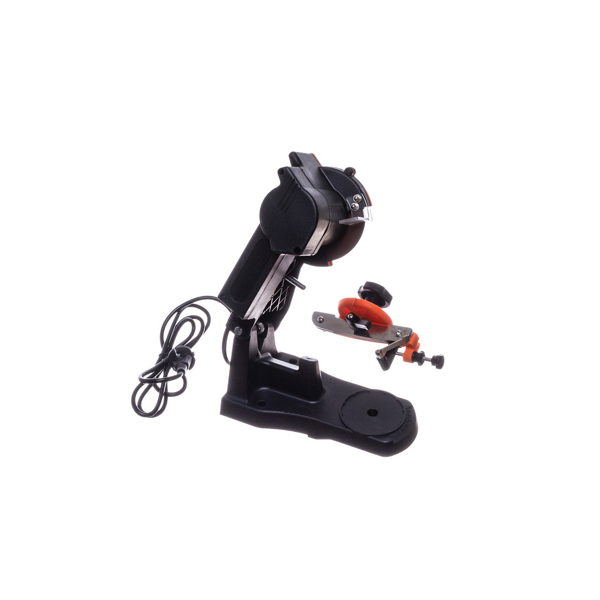 Elektrická stolová brúska na brúsenie pílových reťazí elektrických a akumulátorových píl