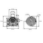 Elektrický štartér pre motory Loncin LC1P88F LC1P90F LC1P92F (OEM 270360132-0004 270360077-0001 270360077-T381)