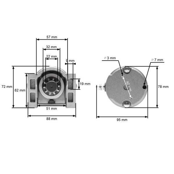 Elektrický štartér pre motory Loncin LC1P88F LC1P90F LC1P92F (OEM 270360132-0004 270360077-0001 270360077-T381)