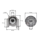 Elektrický štartér pre záhradné traktory Kohler C12-5 Cub Cadet Toro 264-6 264H 312-8 Kohler 12,5 PS (OEM 12-098-05 12-092-05 12-092-05)