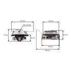 Elektromagnetická spojka pre záhradné traktory Alpina Castel Garden Stiga Mountfield (OEM 18399065/0 1136-0837-01 5915-12 5915-29 118399065/1 18399065/1)