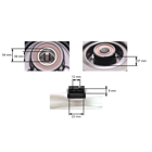 Elektromagnetická spojka pre záhradné traktory Castelgarden Stiga Estate 2084H 3084H Alpina BT84 (OEM 118399069/0 5217-63)