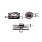 Elektromagnetická spojka pre záhradné traktory Husqvarna Jonsered Poulan Ariens Axxom Elektrolux John Deere MTD Viking (OEM 00574200)