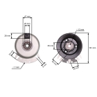 Elektromagnetická spojka pre záhradné traktory Husqvarna Jonsered Poulan Ariens Axxom Elektrolux John Deere MTD Viking (OEM 532160889 892595)