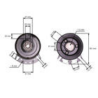 Elektromagnetická spojka pre záhradné traktory Husqvarna Jonsered Poulan AYP ROPER Castelgarden Etesia Honda Simplicity Stiga (OEM 532145028)