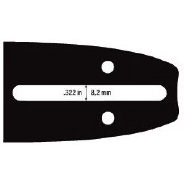 Everest vodiaca lišta 16" (40 cm) 3/8".050" (1,3 mm) pre motorové píly Partner 350 351 370 385 P390 395 P420 352 371 391 P842