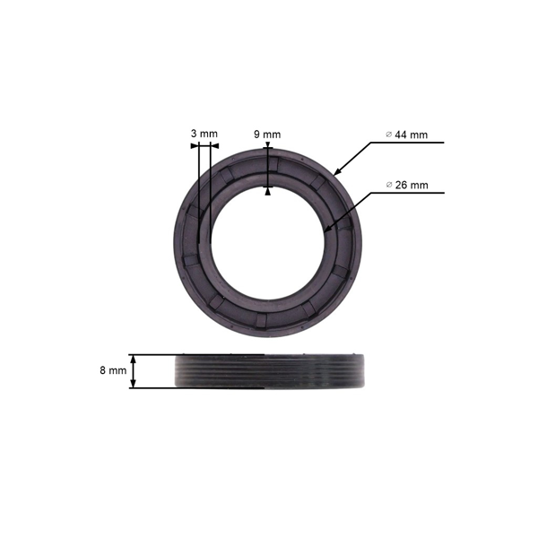 Gufero pre motory Briggs & Stratton 5,0 PS - 6,0 PS 399781S (OEM 399781)