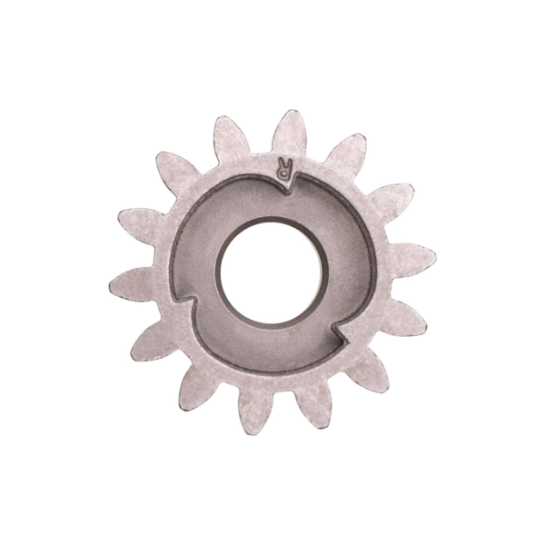 Hnacie ozubené koliesko pojazdu pre čínske kosačky a kosačky z hobbymarketov 14 zubov na pravej strane