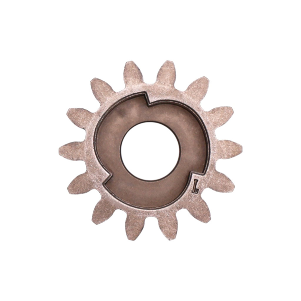 Hnacie ozubené koliesko pojazdu pre Čínske motorové kosačky a kosačky z hobbymarketov 14 zubov ľavá strana