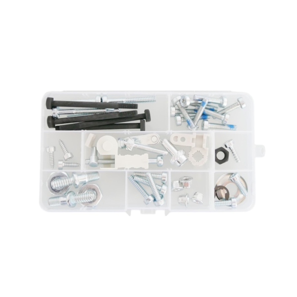 HS PARTS kompletná sada skrutiek a matíc pre motorové píly Stihl 017 018 023 025 MS170 MS180 MS230 MS250