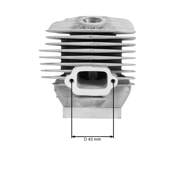HS PARTS kompletný valec s piestom pre motorové píly Stihl 065 MS650 52 mm (OEM 11220201219)