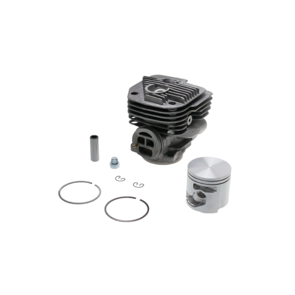 HS Parts kompletný valec s piestom pre rozbrusovacie píly Husqvarna Partner K960 K960 K970 Nikasil 56 mm (OEM 586351001)