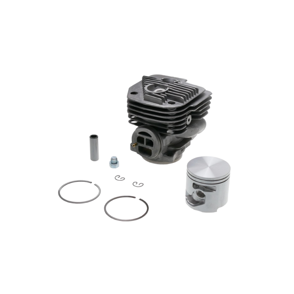 HS Parts kompletný valec s piestom pre rozbrusovacie píly Husqvarna Partner K960 K960 K970 Nikasil 56 mm (OEM 586351001)
