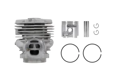 HS Parts kompletný valec s piestom pre rozbrusovacie píly Husqvarna Partner K960 K960 K970 Nikasil 56 mm (OEM 586351001)