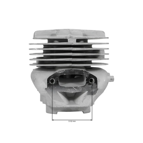 HS Parts kompletný valec s piestom pre rozbrusovacie píly Husqvarna Partner K960 K960 K970 Nikasil 56 mm (OEM 586351001)