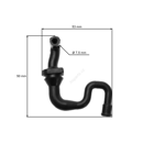 HS PARTS olejová hadička pre motorové píly Stihl MS231 MS231C MS251 MS251C MS241C (OEM 11436479401)