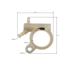 HS PARTS olejové čerpadlo pre motorové píly Stihl MS231 MS251 MS231 C MS231 2-Mix MS251-2Mix (OEM 11436403201)