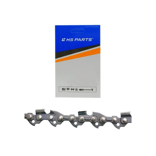 HS PARTS pílová reťaz 3/8" .043" (1,1 mm) 48 článkov okrúhly zub pre akumulátorové píly