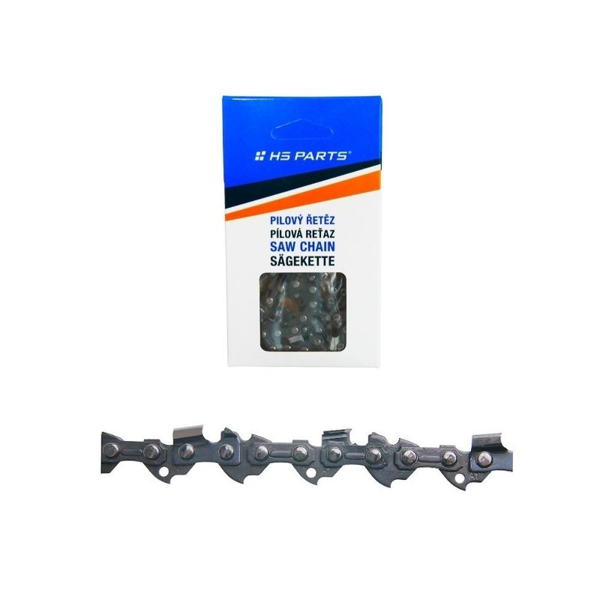 HS PARTS pílová reťaz 3/8" .050" (1,3 mm) 44 článkov skosený zub pre Stihl 009 018 021 E14 E140 MS170 MS180 MS181 MS190 MS201 MS210 MS230 MS231 MS241 MS250 MS251
