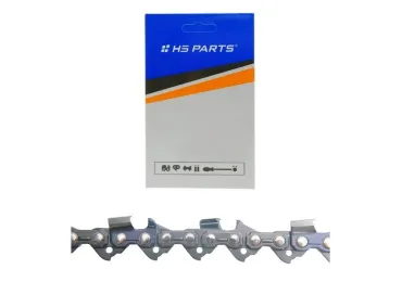 HS PARTS pílová reťaz 3/8" .050" (1,3 mm) 56 článkov hranatý zub pre Husqvarna 246 254 262 345 357 455 460 555 560 Jonsered 2054 CS2260 Dolmar 111 112 115 PS540 Solo 613 614 650 Oleomac 162 956 962