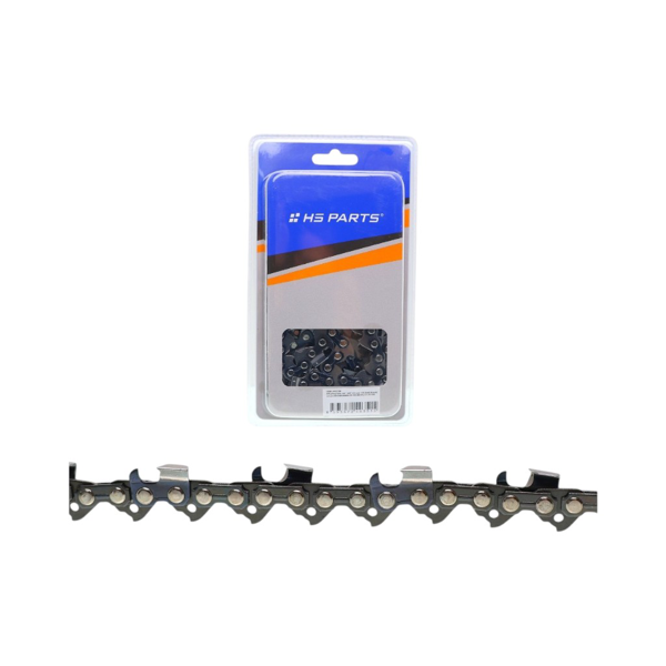HS PARTS pílová reťaz 3/8" .058" (1,5 mm) 92 článkov hranatý zub pre Husqvarna 61 66 181 185 266 268 272 365 372 380 385 390 394 395 570 575 576 2100 3120 Jonsered 630 670 2165 CS2171 CS2188