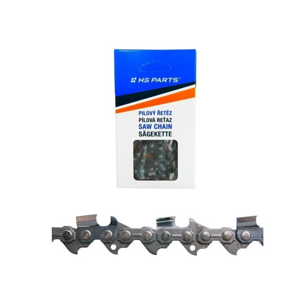 HS PARTS pílová reťaz 3/8" .063" (1,6 mm) 114 článkov hranatý zub pre Stihl 030 040 044 046 MS360 MS361 MS362 MS380 MS390 MS440 MS441 MS460 MS461 MS660 MS661 MS880