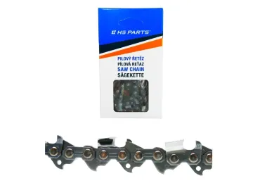 HS PARTS pílová reťaz 3/8" .063" (1,6 mm) 76 článkov hranatý zub pre Stihl 030 040 044 046 MS360 MS361 MS362 MS380 MS390 MS440 MS441 MS460 MS4