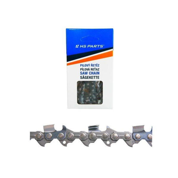 HS PARTS pílová reťaz 3/8" .063" (1,6 mm) 91 článkov hranatý zub pre Stihl 030 040 044 046 MS360 MS361 MS362 MS380 MS390 MS440 MS441 MS460 MS461 MS660 MS661 MS880