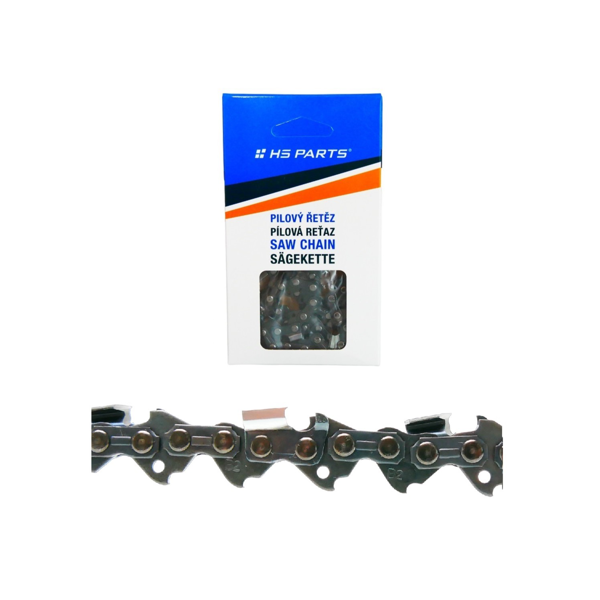 HS PARTS pílová reťaz .325" .058" (1,5 mm) 78 článkov hranatý zub pre Husqvarna 36 55 136 154 257 262 346 357 435 445 460 Jonsered 2054 2152 2155 Dolmar 109 111 112 116 Oleomac 938 947 952 962 Solo 639 651 665
