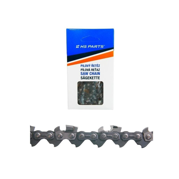 HS PARTS pílová reťaz na pozdĺžne rezanie .325" .058" (1,5 mm) 72 článkov guľatý zub pre výrobu fošní a dosiek vhodné pre Husqvarna 36 40 42 45 51 55 240 242 254 257 262 338XPT 340 345 346 351 353 359 435 445 450 455 460